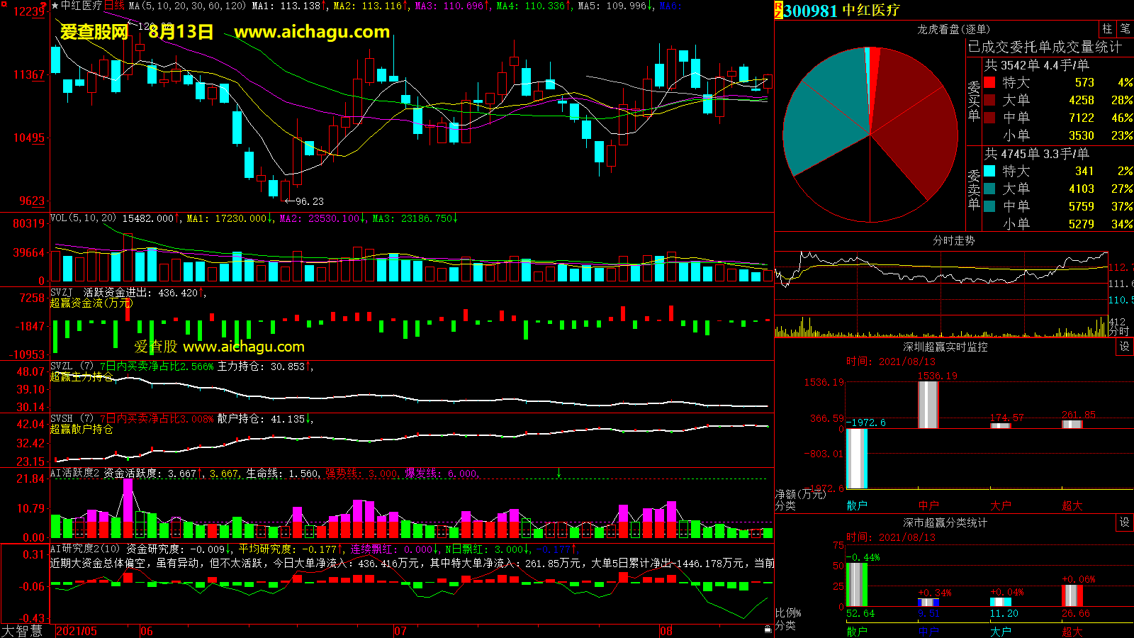 中红医疗(300981)大智慧超赢数据