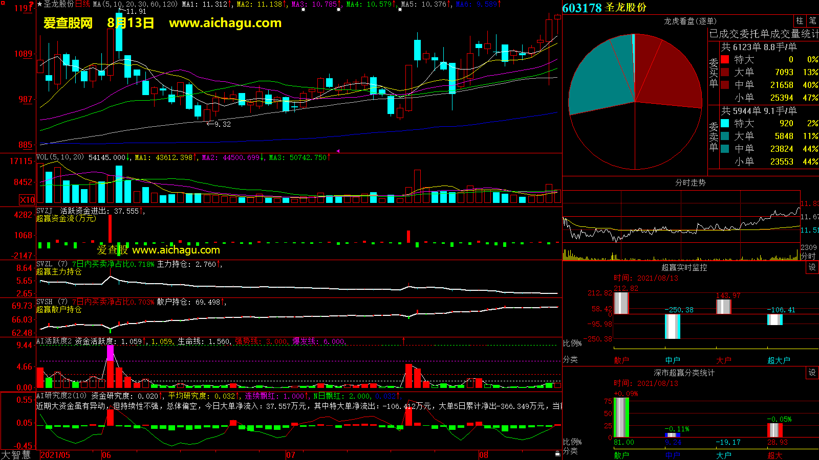 圣龙股份(603178)大智慧超赢数据