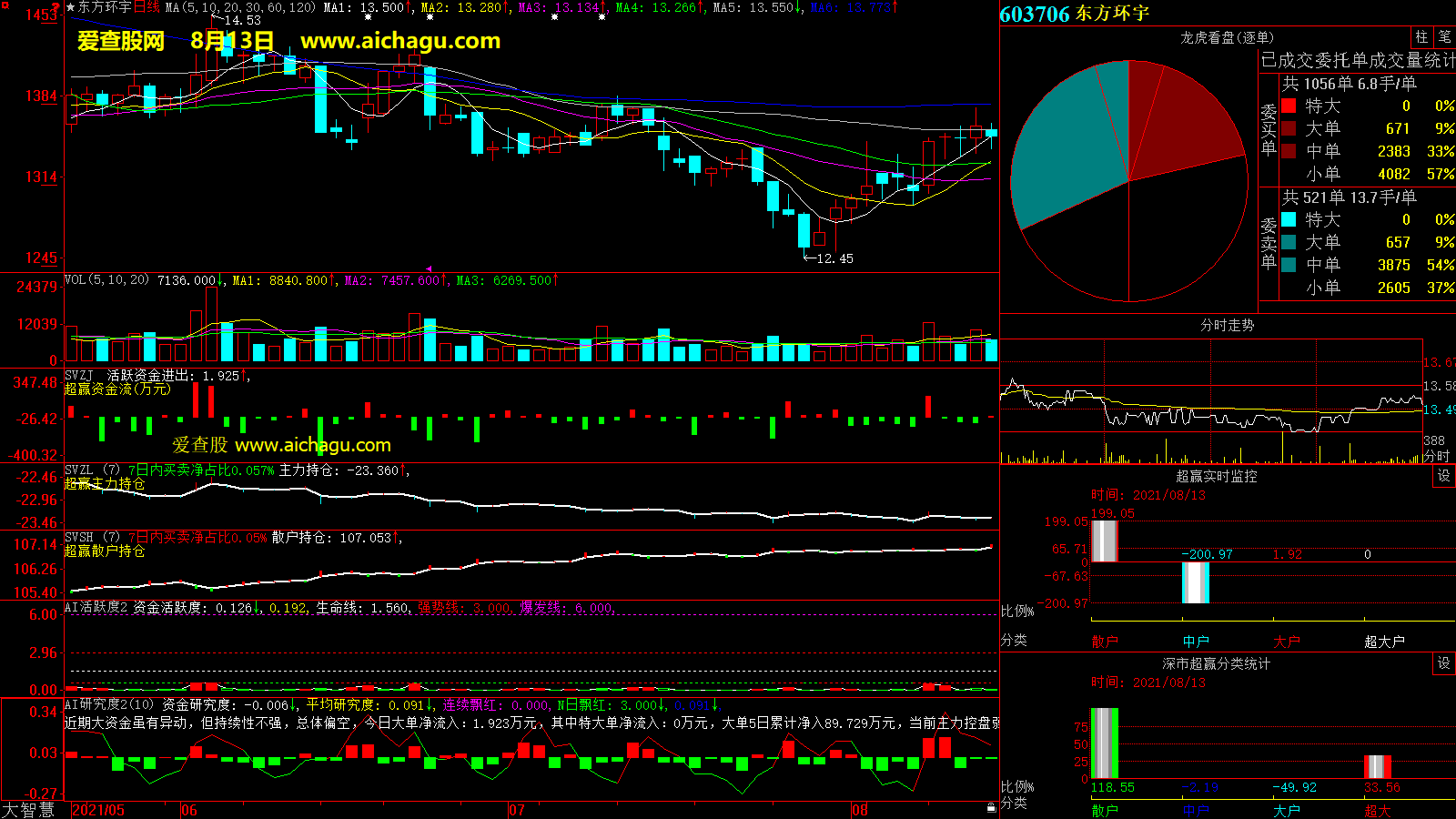 东方环宇(603706)大智慧超赢数据